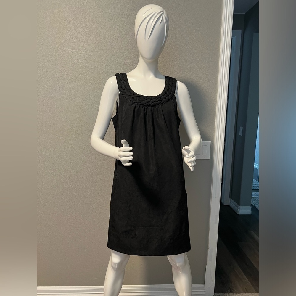 Lane Bryant Crinkle Crepe Swing Dress Size 16